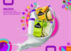 Arte acrílico Delícia 2L Ps1mm com impressão uv 74x53cm 4x0 Fosco Dupla face para aplicação 